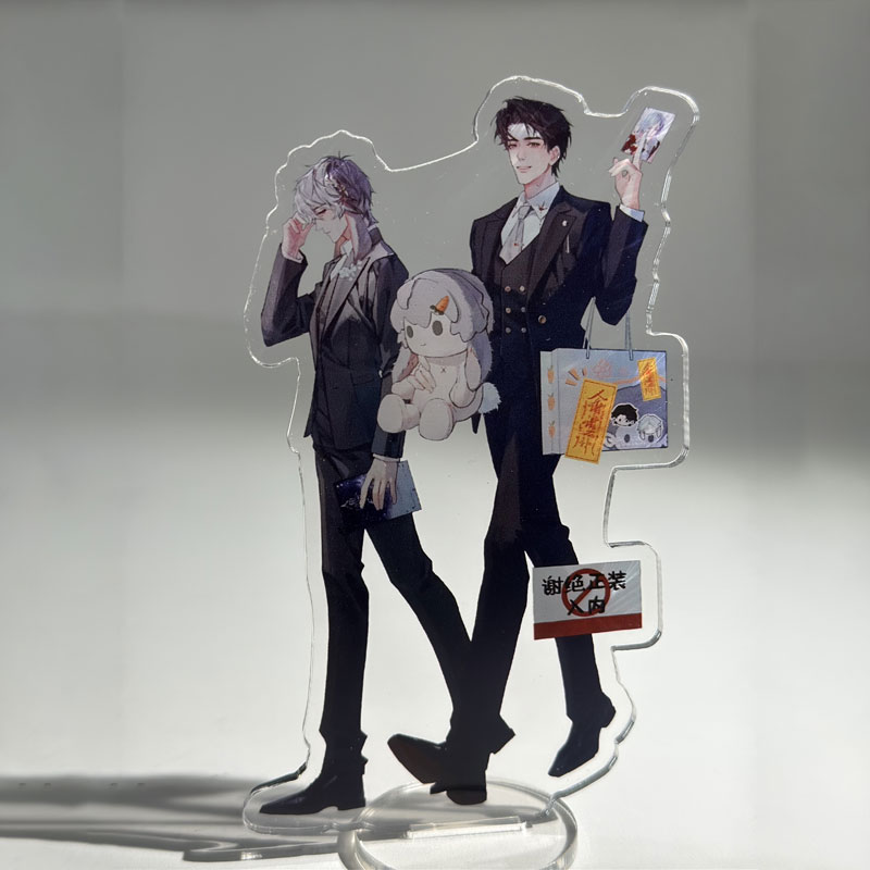 Standees acrílicos de anime con impresión de doble cara